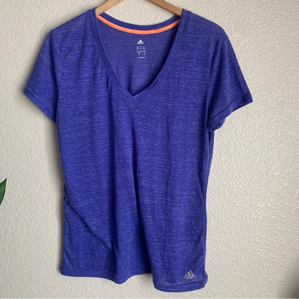 Womens Adidas Purple Tshirt